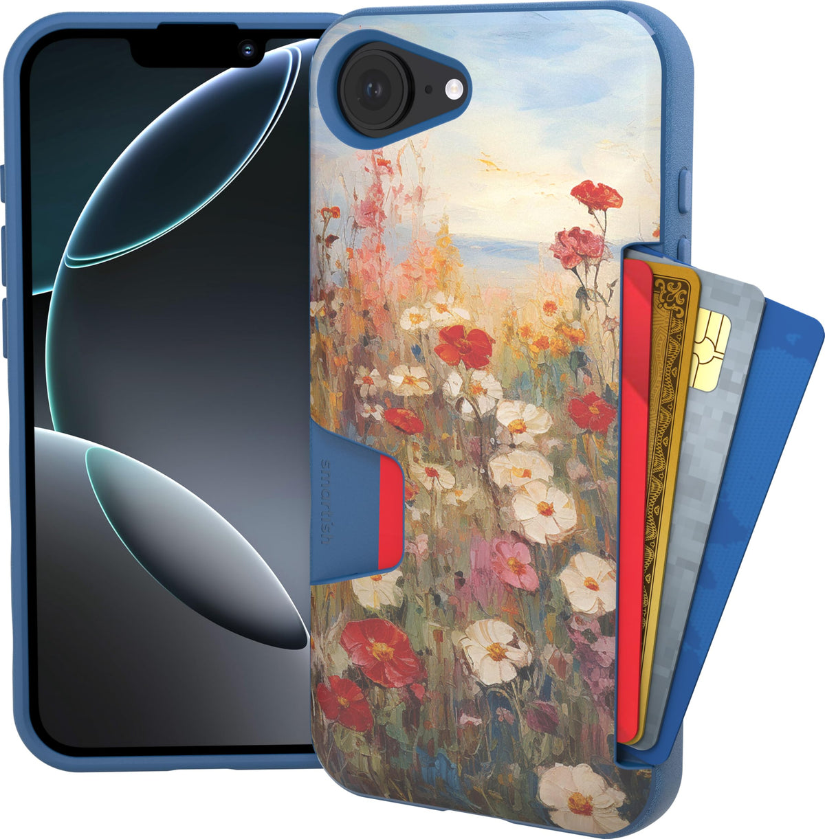 Smartish iPhone 18 Pro/17 Pro Wallet Case, Wallet Slayer Vol 1, Black