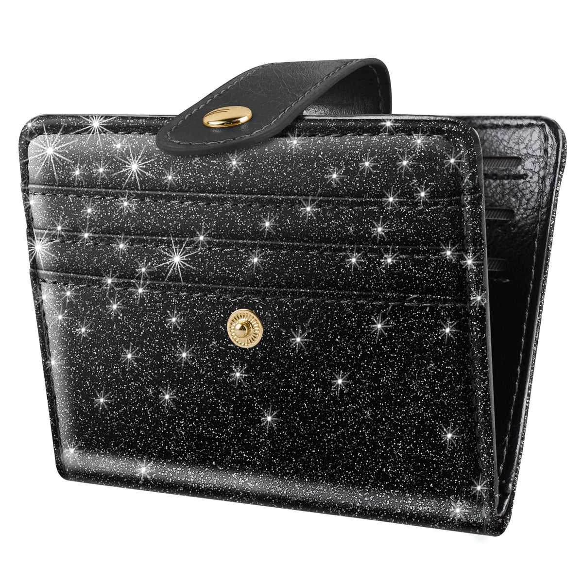 Small Wallets for Women Slim Minimalist Bifold Credit Card Holder