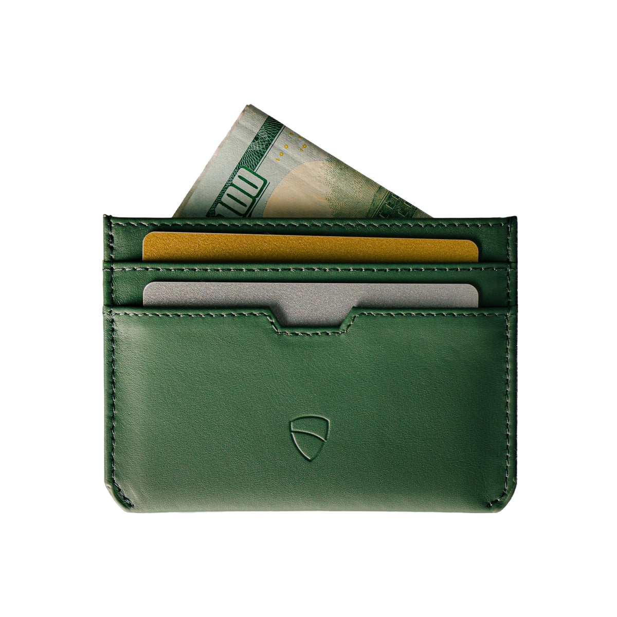 Vaultskin MOORGATE Slim Top-Grain Leather Credit Card Holder, RFID Wallet