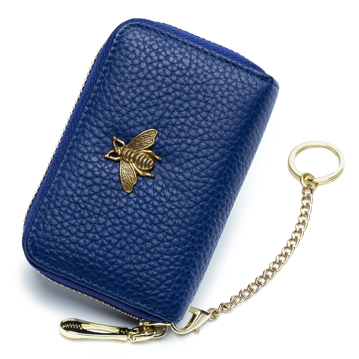 imeetu RFID Credit Card Holder, Small Card Wallet Women, Leather Card Case