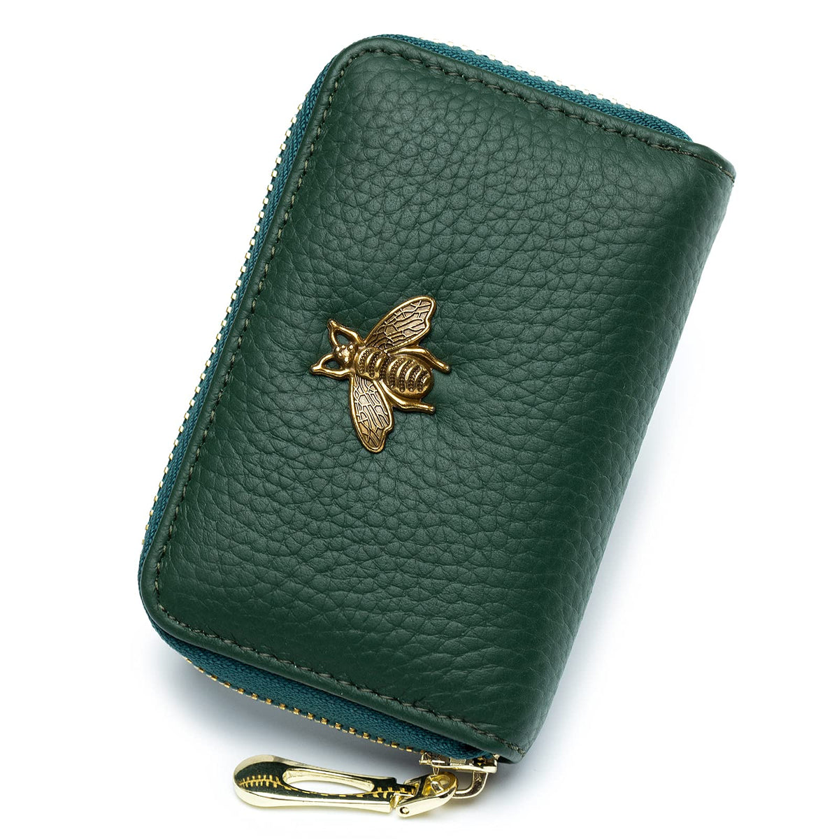 imeetu RFID Credit Card Holder, Small Card Wallet Women, Leather Card Case