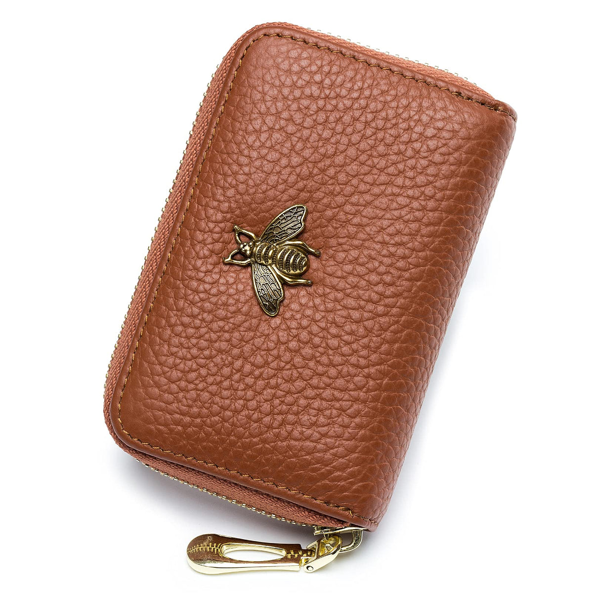 imeetu RFID Credit Card Holder, Small Card Wallet Women, Leather Card Case