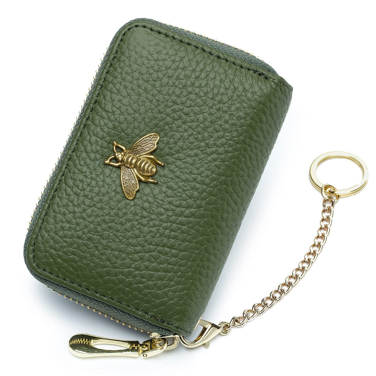 imeetu RFID Credit Card Holder, Small Card Wallet Women, Leather Card Case