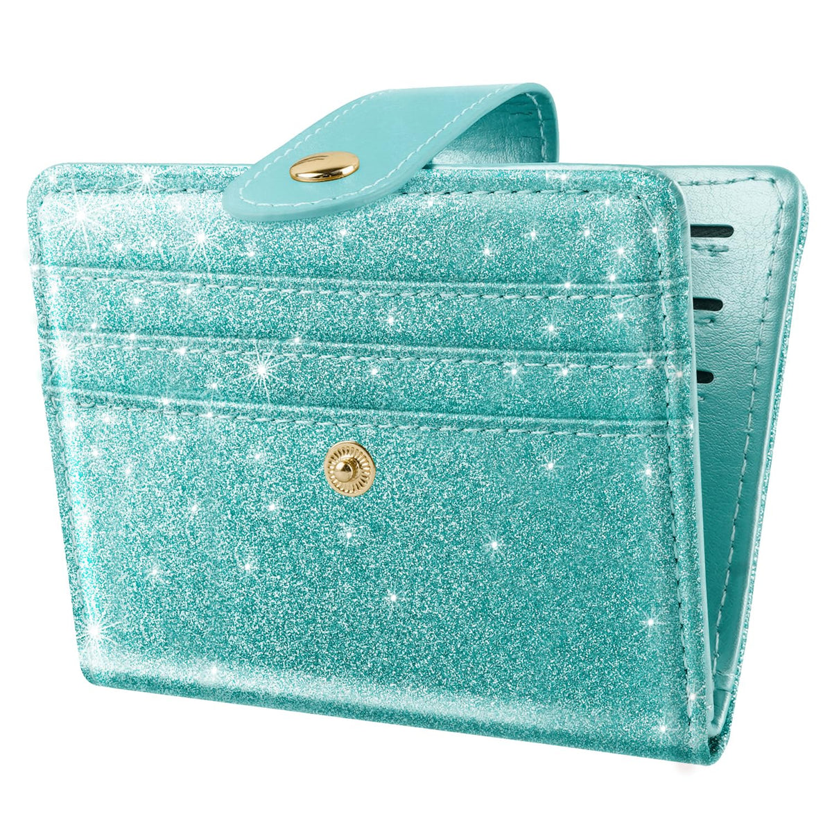 Small Wallets for Women Slim Minimalist Bifold Credit Card Holder
