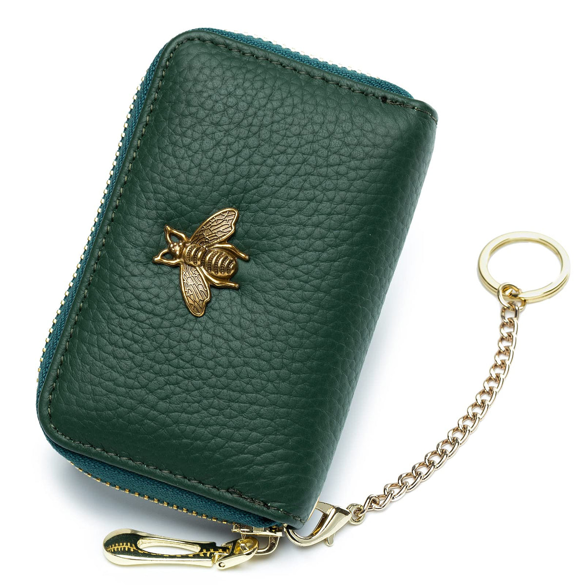 imeetu RFID Credit Card Holder, Small Card Wallet Women, Leather Card Case