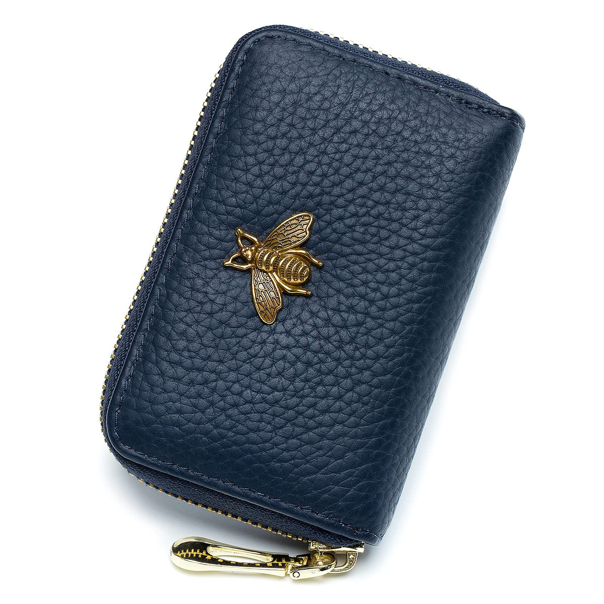 imeetu RFID Credit Card Holder, Small Card Wallet Women, Leather Card Case