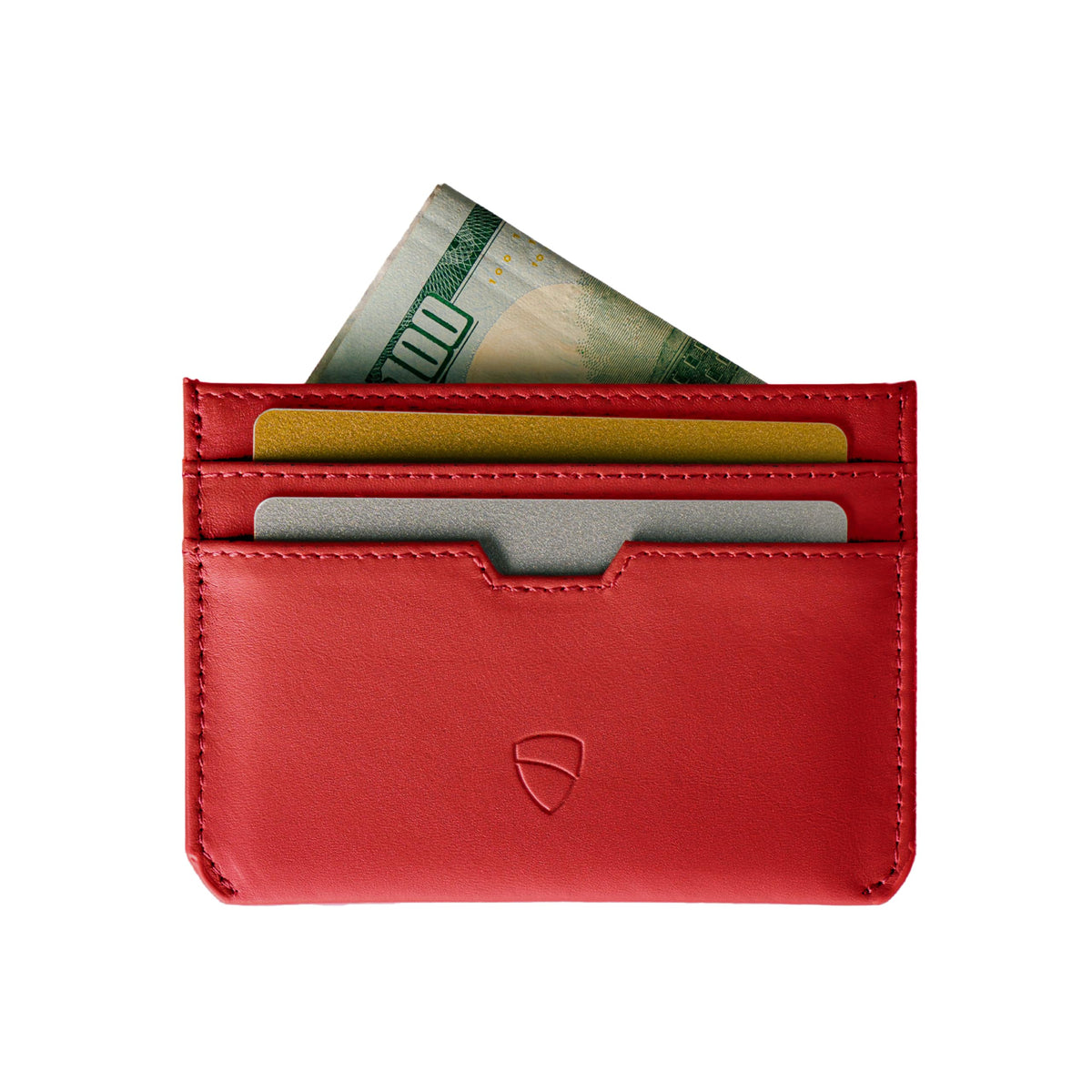 Vaultskin MOORGATE Slim Top-Grain Leather Credit Card Holder, RFID Wallet
