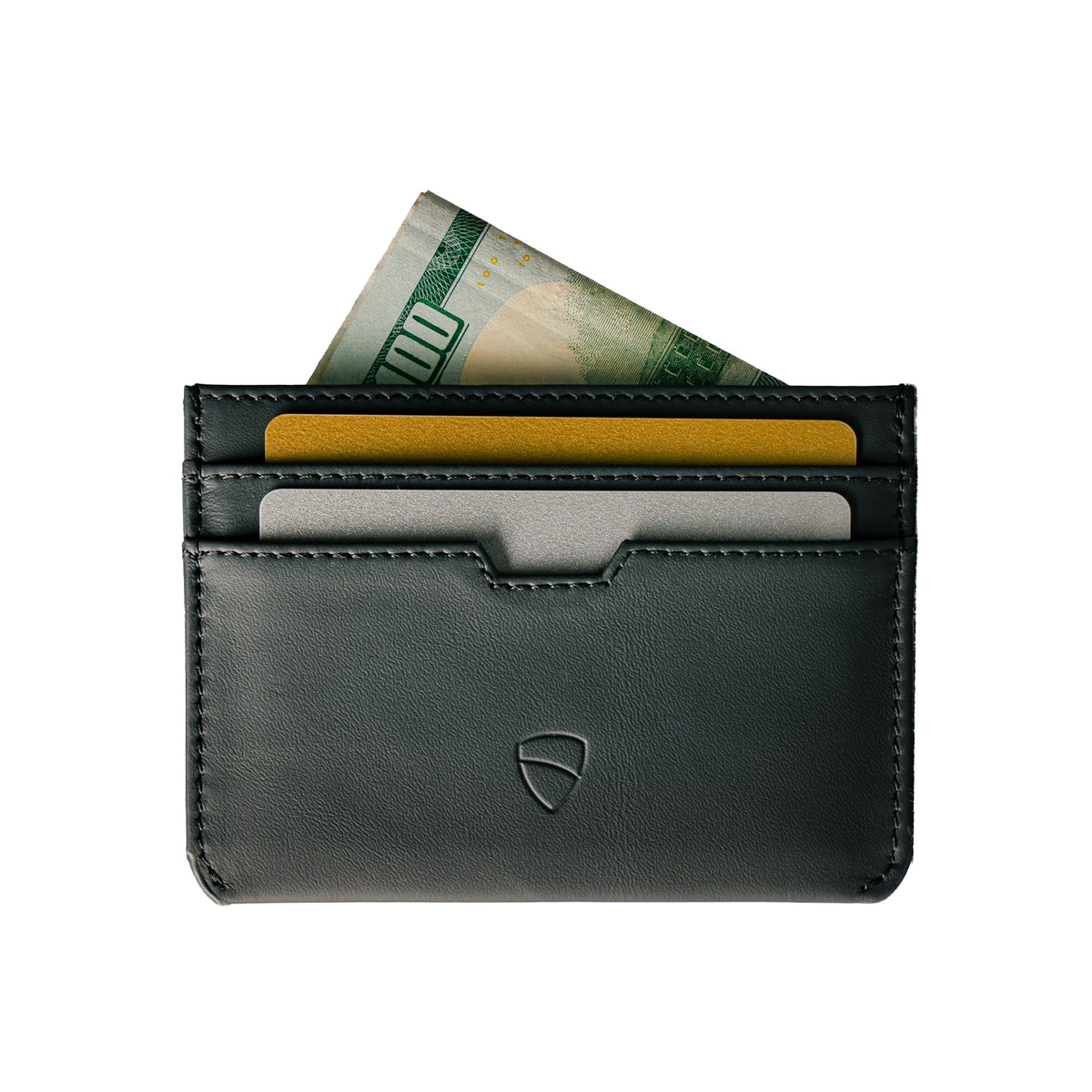 Vaultskin MOORGATE Slim Top-Grain Leather Credit Card Holder, RFID Wallet