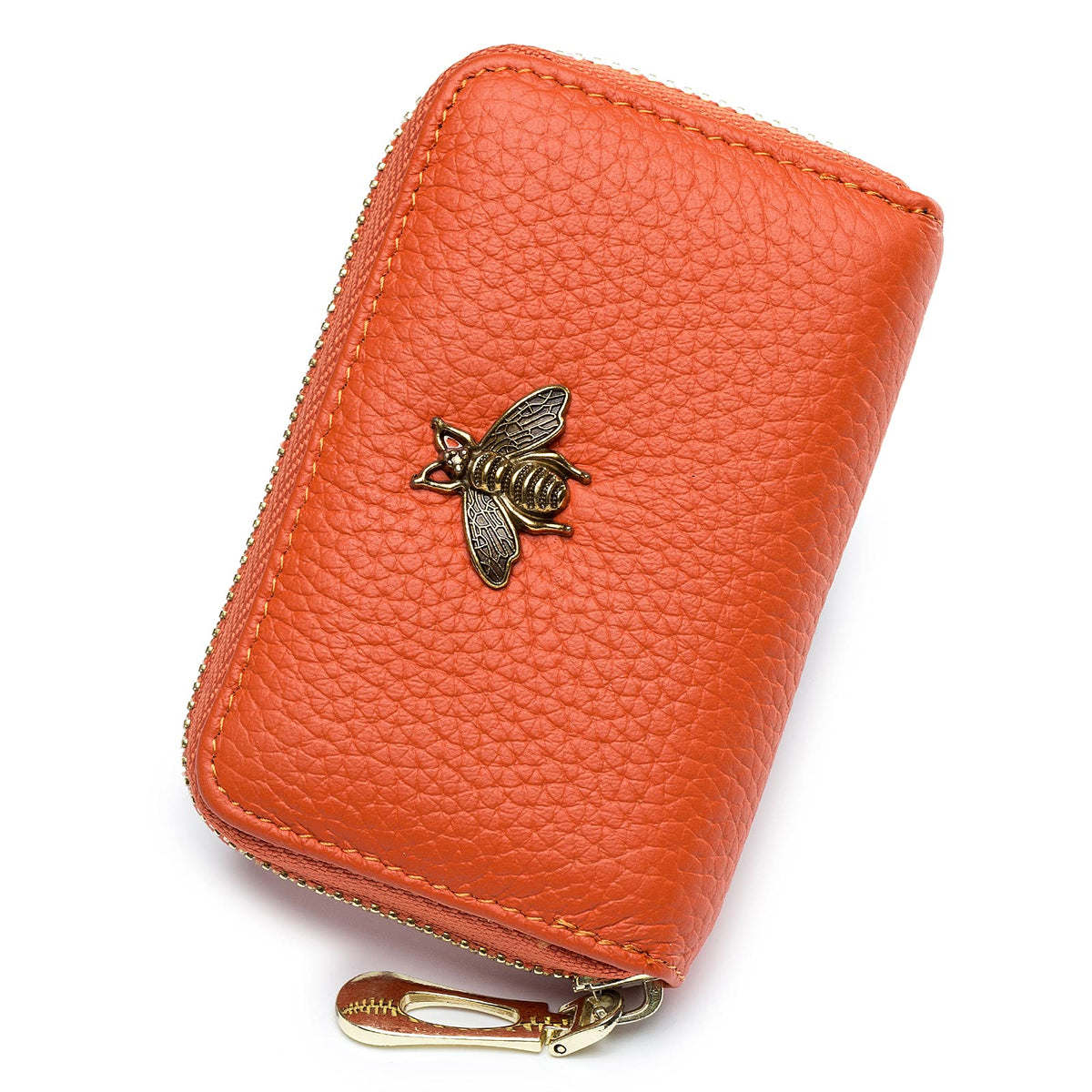 imeetu RFID Credit Card Holder, Small Card Wallet Women, Leather Card Case