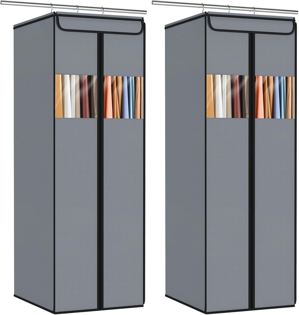 Zilink Garment Bags for Hanging Clothes Hanging Storage Bags 54 in, 2 Pack