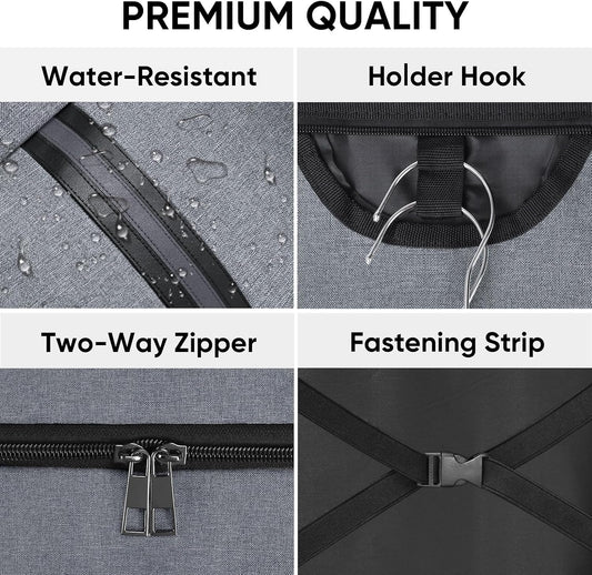 BALEINE Garment Bags for Travel, Water Resistant Carry on Suit Bag